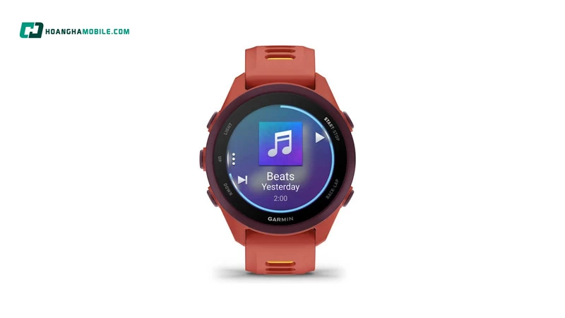 Đồng hồ thông minh Garmin Forerunner 170 Music có khả năng lưu trữ và phát nhạc trực tiếp ngay trên đồng hồ
