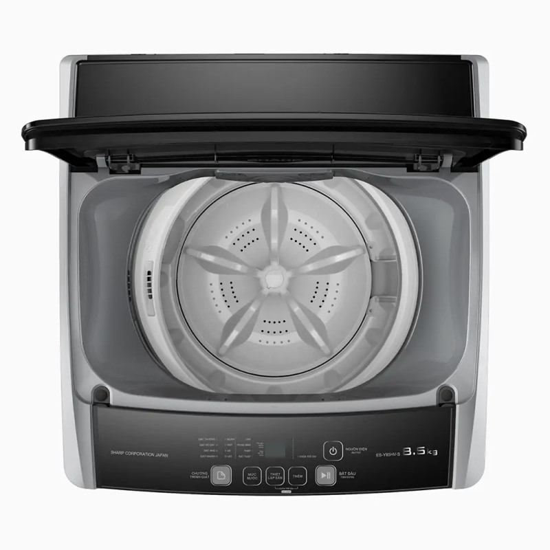Máy giặt cửa trên Sharp 8.5 kg ES-Y85HV-S — ảnh 4