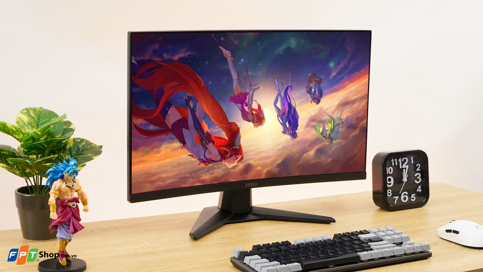 Màn hình cong Gaming MSI MAG 244C/23.8inch FHD (1920x1080)/VA 180Hz/ Cong 1500R — ảnh 3