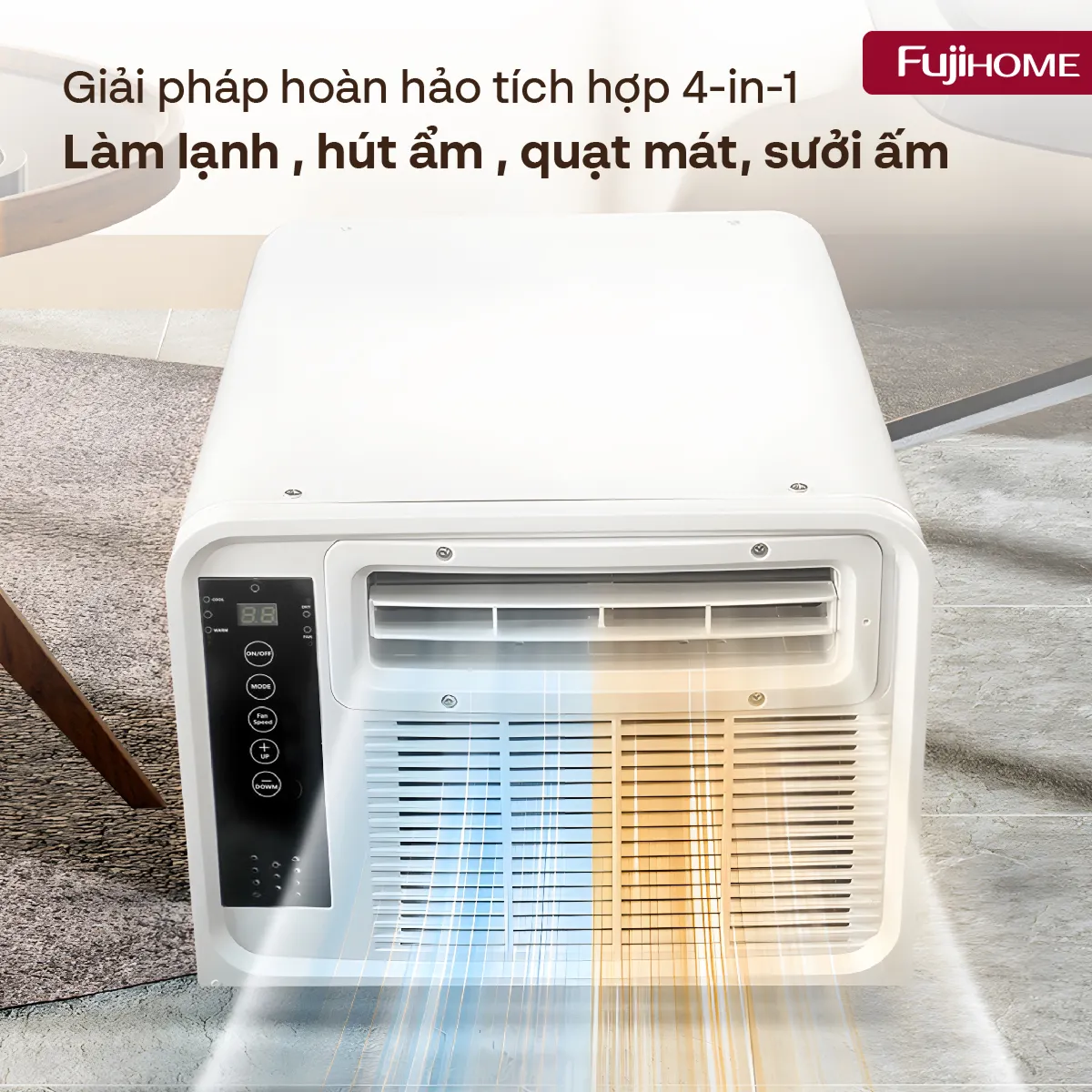 Máy điều hoà mini di động FujiHome PAC03 — ảnh 5