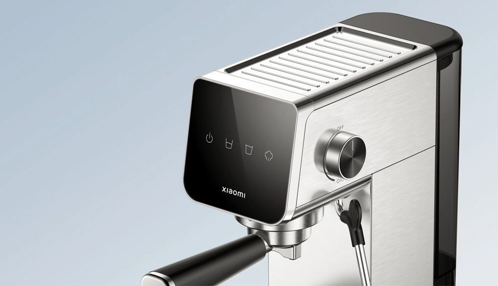 Xiaomi Semi-Automatic Espresso Machine EU có vỏ bằng thép không gỉ