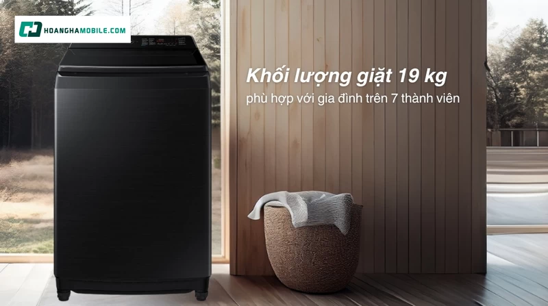 Khối lượng giặt 19kg