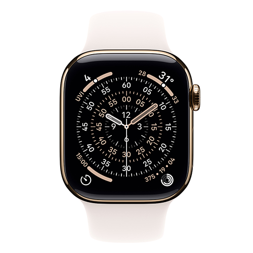 Apple Watch Series 11 Viền Titan Cellular 46mm Dây cao su S/M — ảnh 5