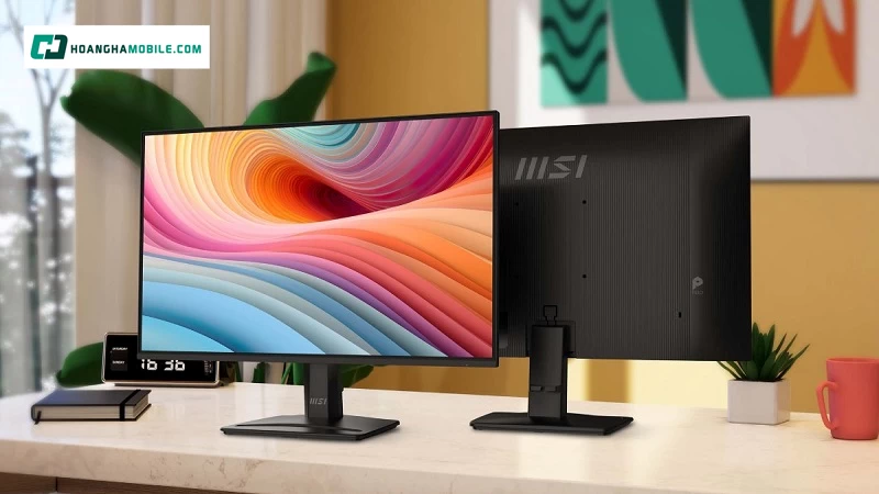 Màn hình MSI PRO MP273L E14 mang đến tấm nền IPS - Góc nhìn rộng, màu sắc trung thực