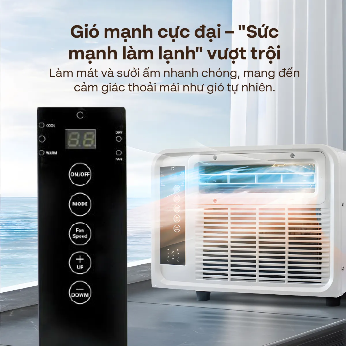 Máy điều hoà mini di động FujiHome PAC03 — ảnh 8