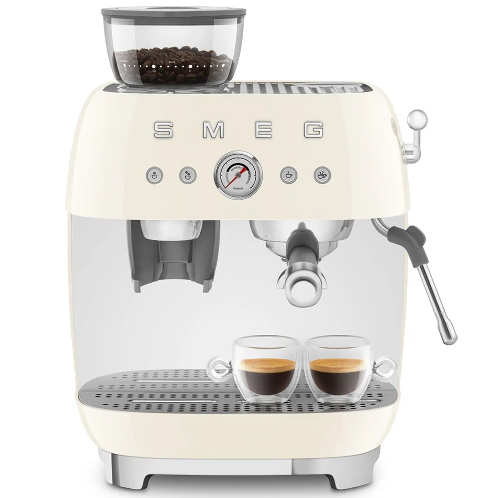 Máy Pha Cà Phê Tích Hợp Xay EGF03CREU Màu Kem — ảnh 3