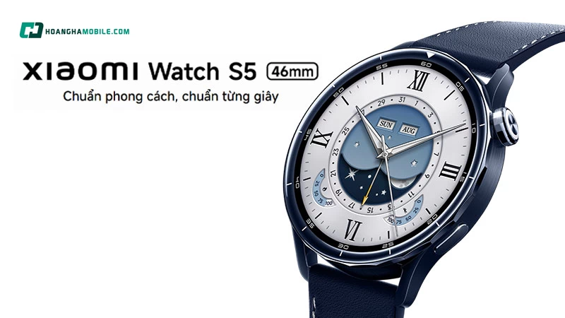 Xiaomi Watch S5 46mm - Dây da.