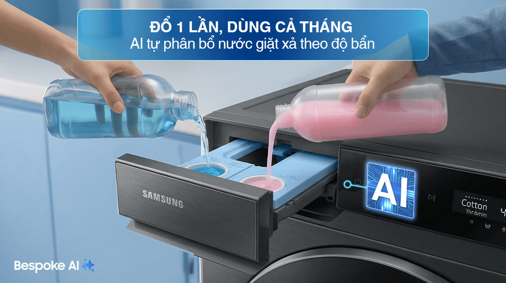 AI EcoBubble Inverter 12 Kg WW12CGP44DSBSV — ảnh 5