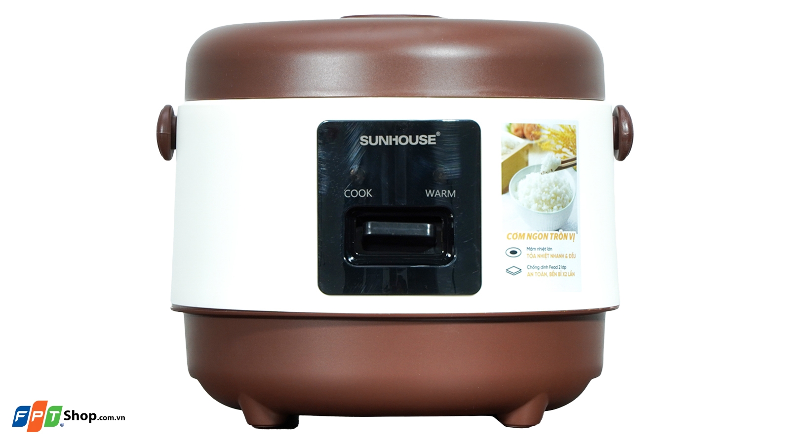 Nồi cơm điện Sunhouse 0.8 lít SHD8201 — ảnh 3