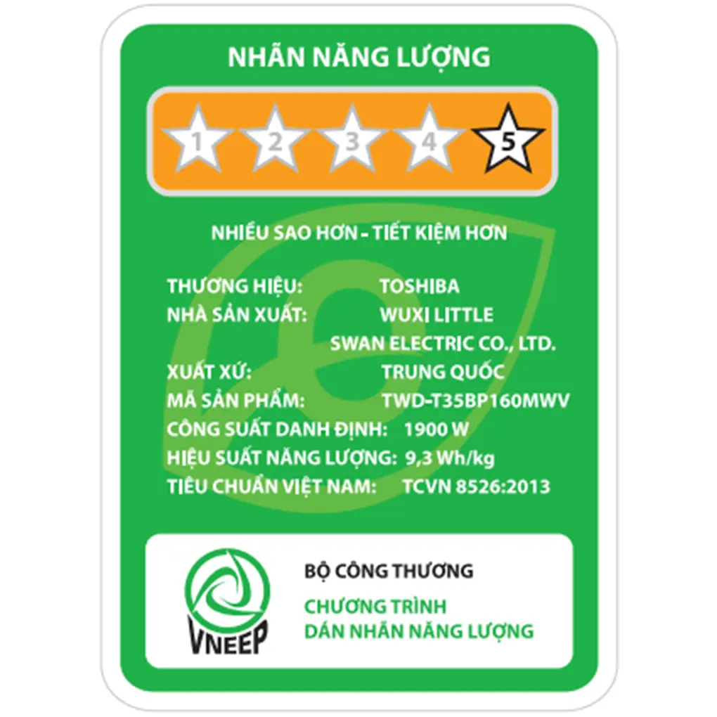 Inverter Giặt 15 Kg Sấy 9 Kg TWD-T35BP160MWV(MG) — ảnh 7