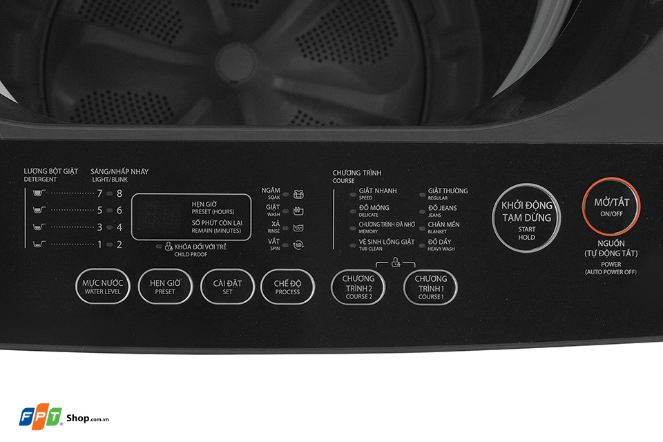 Máy giặt cửa trên Toshiba 8 kg AW-M905BV(MK) — ảnh 8