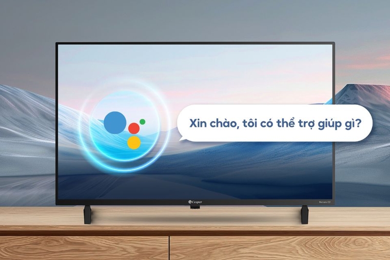 Trợ lý ảo trên smart tivi Casper E32HAC110