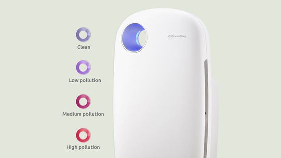 Máy lọc không khí Coway AP-1009CH với đèn thông báo tiện lợi