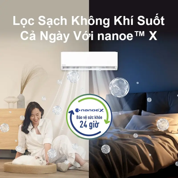 Máy lạnh Panasonic Inverter 1.0HP 2025 (CU/CS-U9BKH-8) — ảnh 9