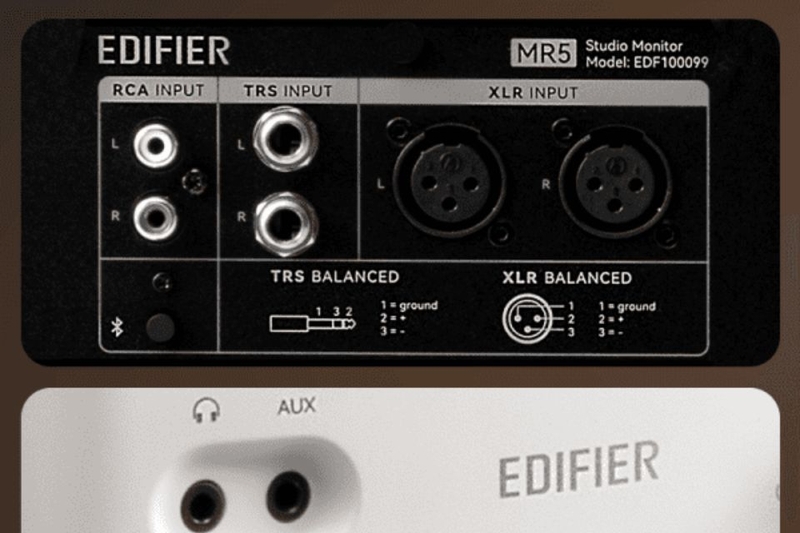Loa vi tính Edifier MR5 kết nối đa dạng