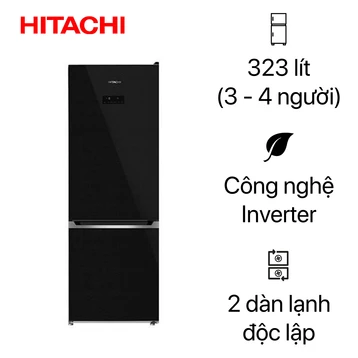 Tủ lạnh Hitachi 323L Inverter 2024 (HRBN6340DUVN) — ảnh 1