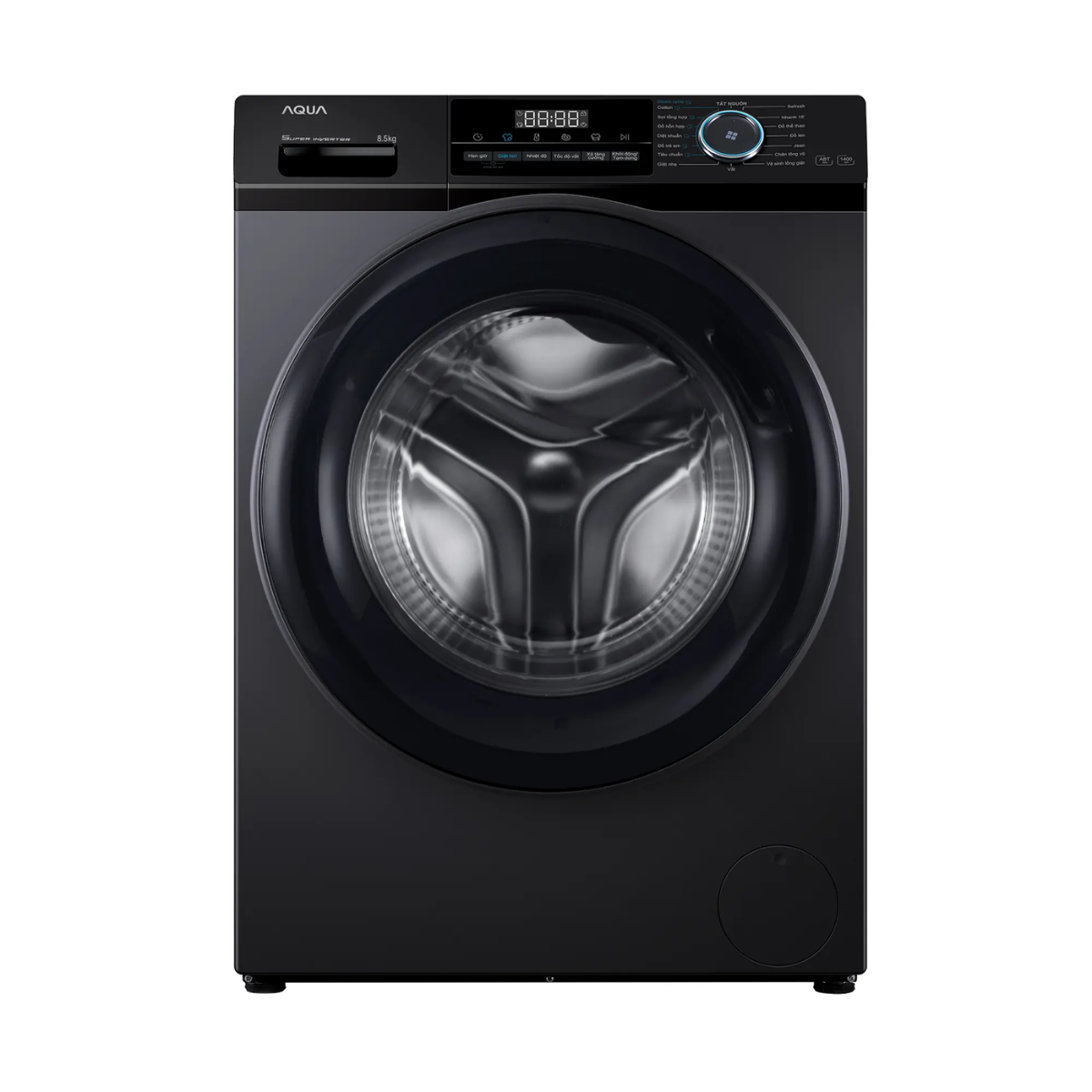 Máy giặt Aqua cửa ngang 8.5kg 2023 (AQD-A852J.BK) — ảnh 2