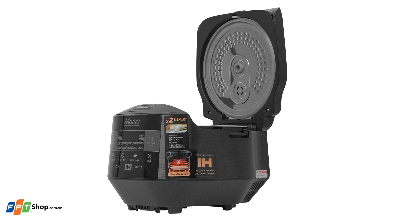 Nồi cơm điện cao tần Sunhouse Mama 1.5 lít SHD8858 — ảnh 5