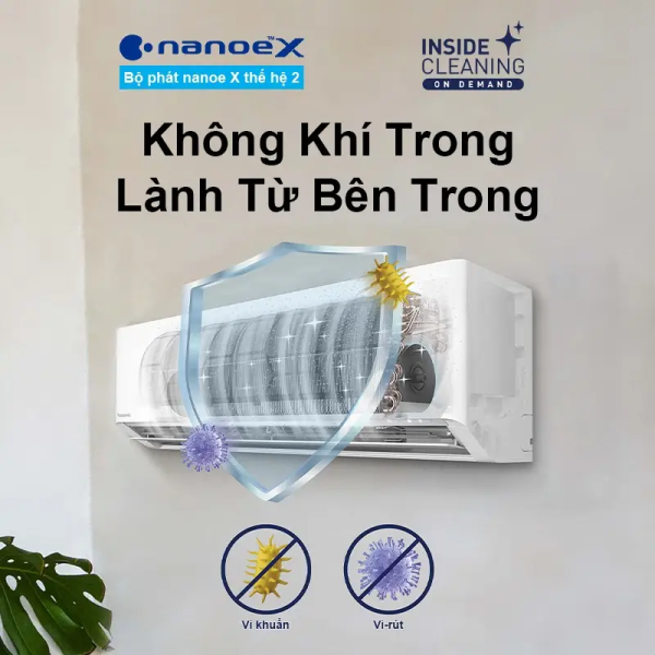 Máy lạnh Panasonic Inverter 1.0HP 2025 (CU/CS-U9BKH-8) — ảnh 10