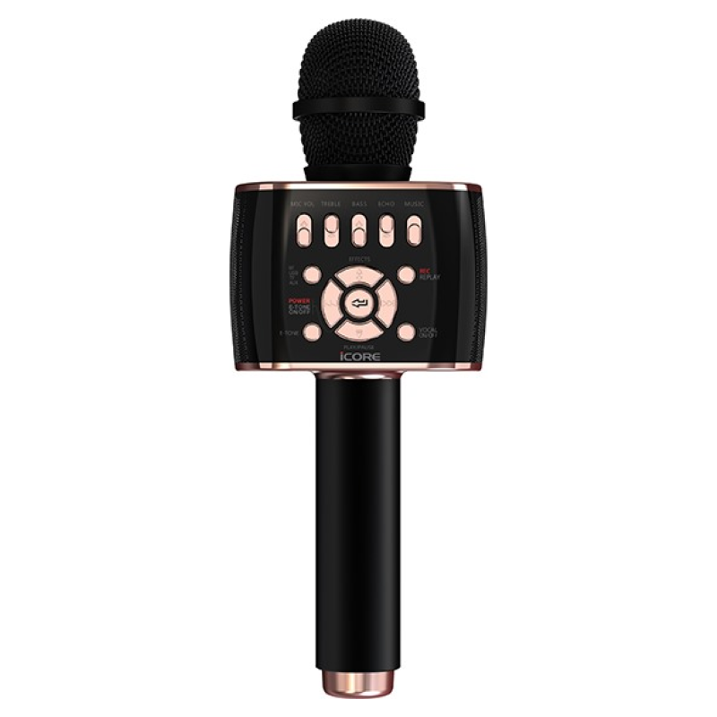 Mic Karaoke kèm loa Bluetooth iCore M99 Pro — ảnh 2