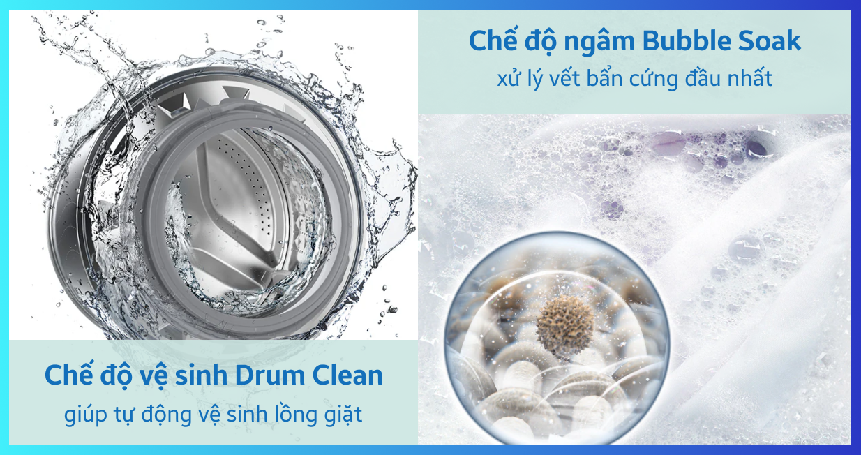 Máy giặt Samsung cửa ngang 9.5kg 2021 (WW95TA046AX/SV) — ảnh 4