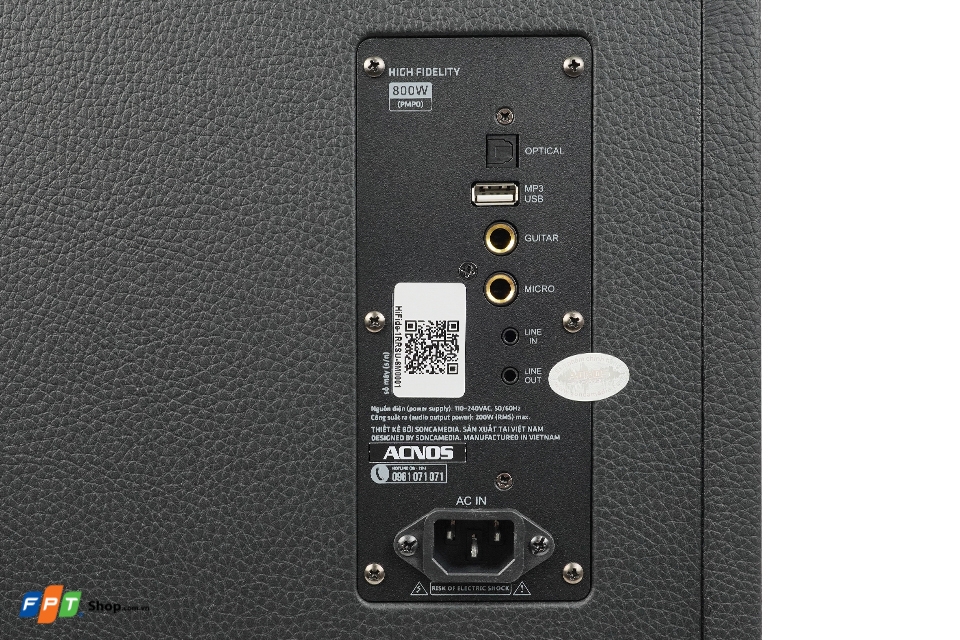 Combo Loa xách Karaoke ACNOS HIGH FIDELITY — ảnh 6