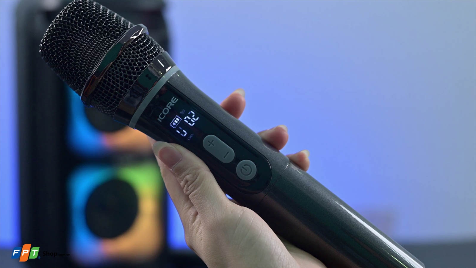 Loa karaoke xách tay iCore ISM8 — ảnh 3