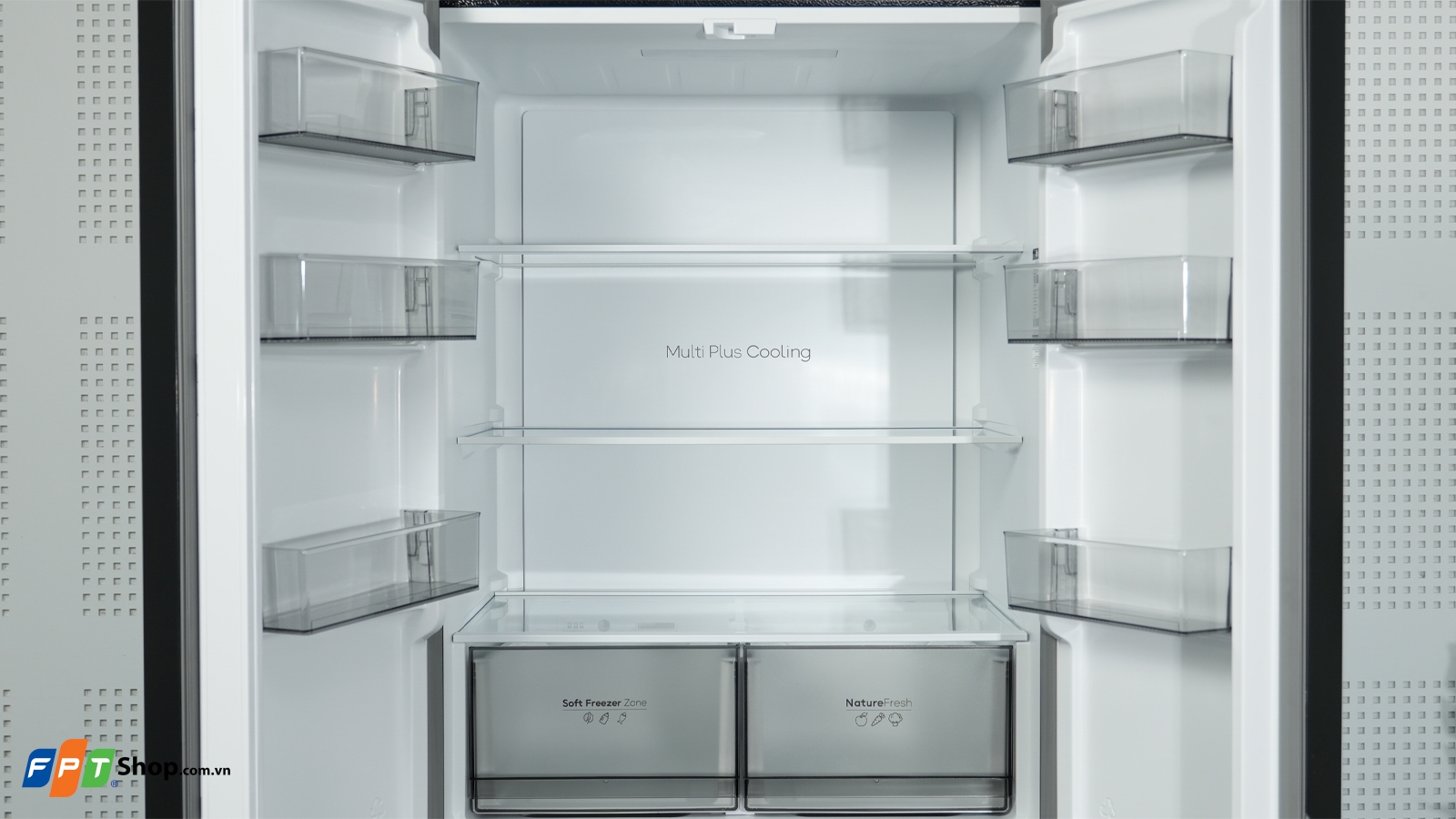 Tủ lạnh Multi door Casper ProFresh Inverter 432 lít RM-E432PBS — ảnh 7