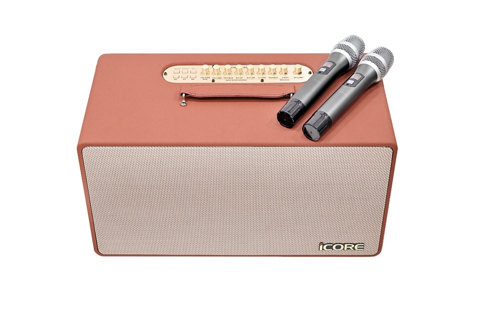 Combo Loa Bluetooth Karaoke Xách Tay iCore S8 — ảnh 5