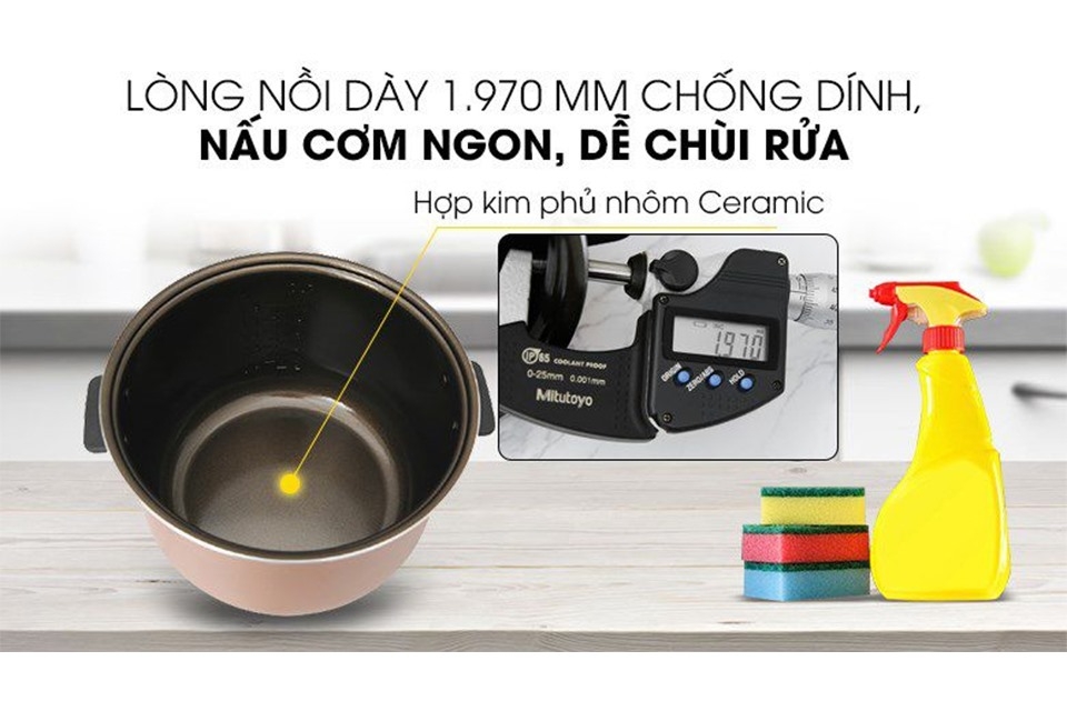 Nồi cơm điện tử Kangaroo 1.8 lít model KG18DR8 — ảnh 8