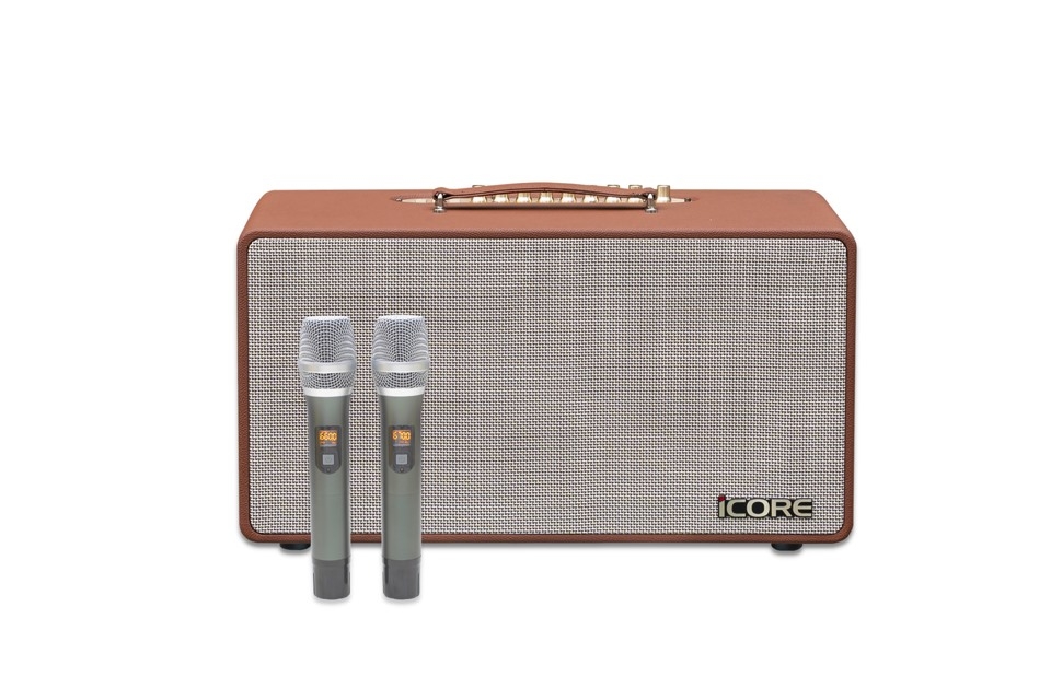 Combo Loa Bluetooth Karaoke Xách Tay iCore S8 — ảnh 4