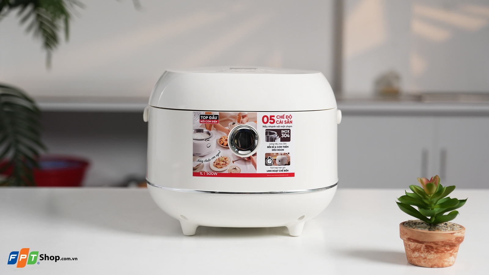 Nồi cơm điện tử Sunhouse 1 lít SHD8803 — ảnh 2