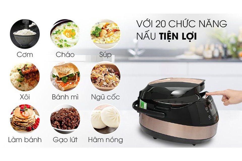 Nồi cơm điện tử Kangaroo 1.8 lít model KG18DR8 — ảnh 6