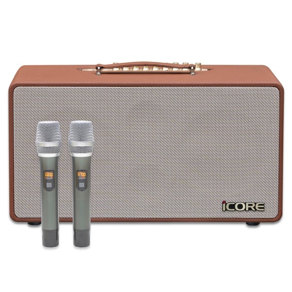 Combo Loa Bluetooth Karaoke Xách Tay iCore S8 — ảnh 1