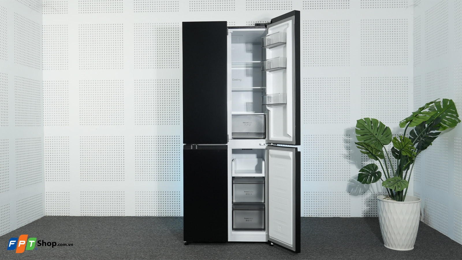 Tủ lạnh Multi door Casper ProFresh Inverter 432 lít RM-E432PBS — ảnh 5