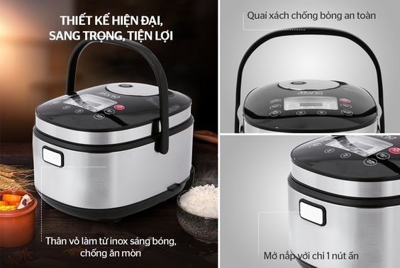 Nồi cơm điện tử Sunhouse MAMA 1.8 lít SHD8903 - hình 1