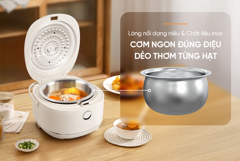 Nồi cơm điện tử Sunhouse 1 lít SHD8803 - hình 5