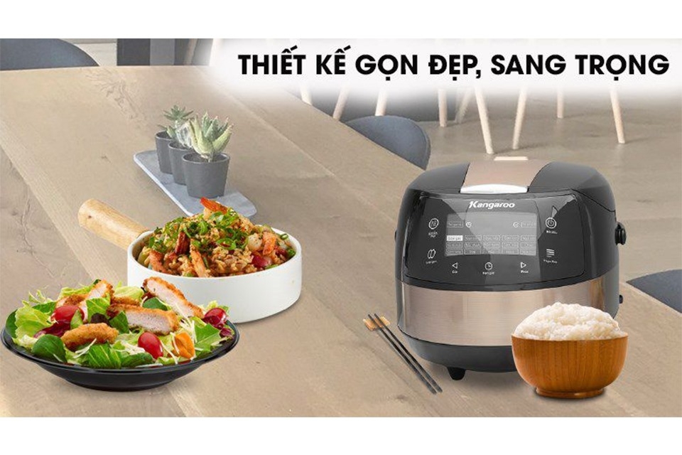Nồi cơm điện tử Kangaroo 1.8 lít model KG18DR8 — ảnh 3