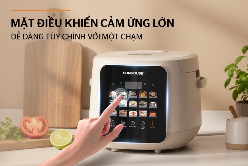 Nồi cơm điện tử Sunhouse 1.8 lít SHD8925 - hình 2