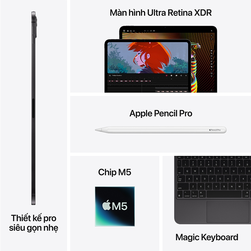 iPad Pro 11 M5 2025 5G 12GB 256GB — ảnh 7