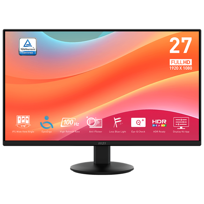 Màn hình MSI Pro MP272LKL/27 inch FHD (1920x1080)/IPS 100Hz — ảnh 1