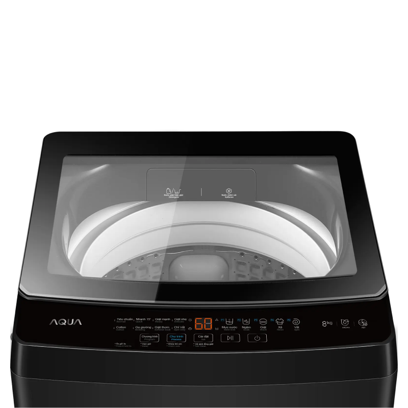 Máy giặt cửa trên Aqua 8 kg AWM8-316K(B) — ảnh 4