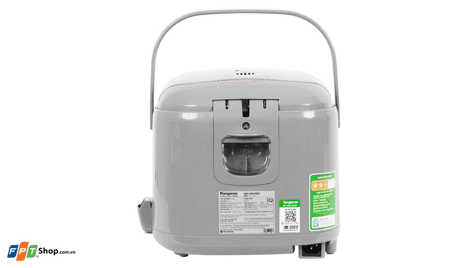Nồi cơm điện Kangaroo 1.2 lít KGRC12M1 — ảnh 5