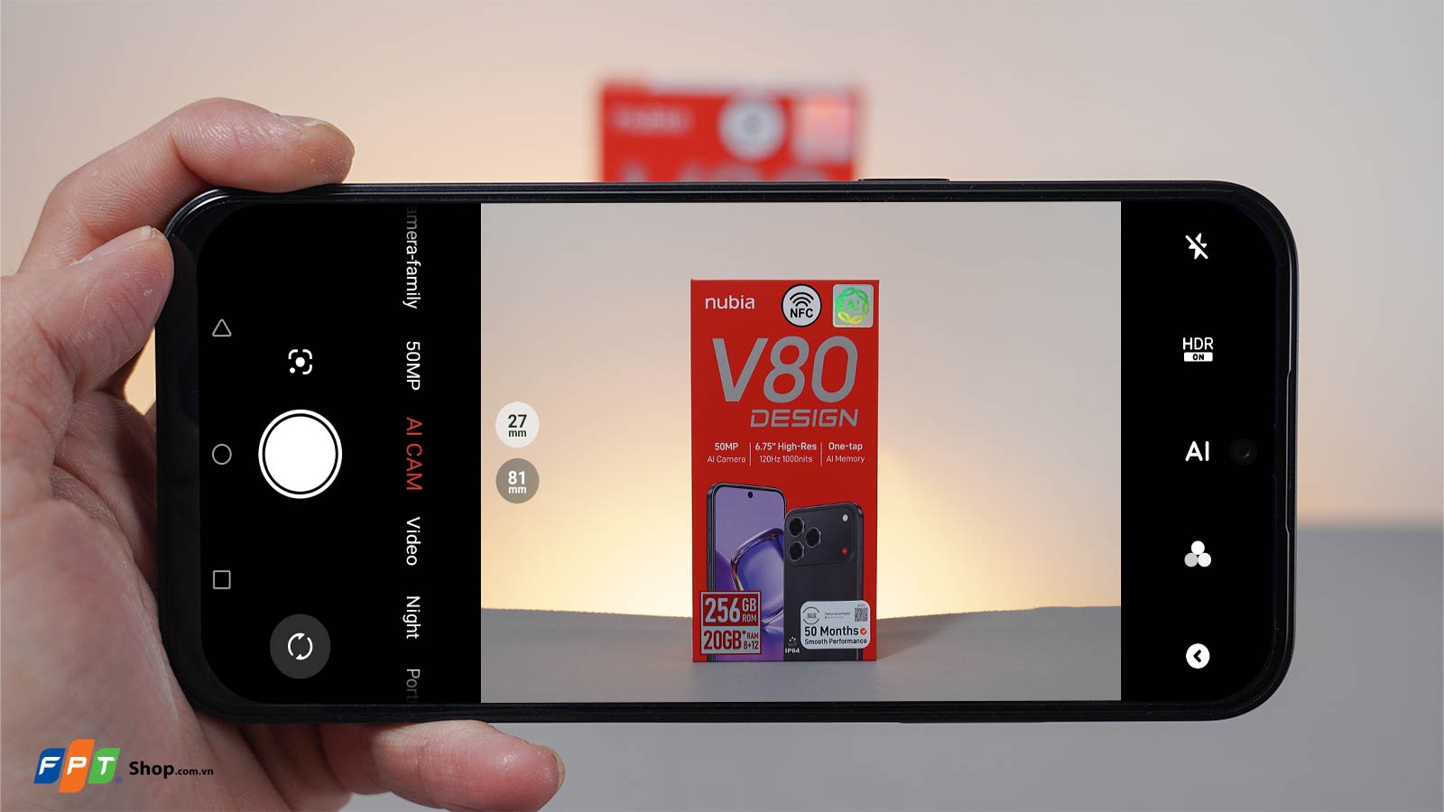 Nubia V80 Design 8GB 128GB — ảnh 9